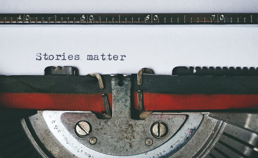 Facts tell, stories sell. Use social media to tell stories to inspire others.